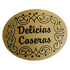 Sticker o Etiquetas Para Alfajor, Cuchuflí y Productos Artesanales 100 Unidades 17