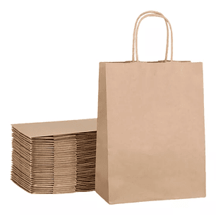 Bolsas Kraft Manilla 30x12x41.5cm x10 unidades