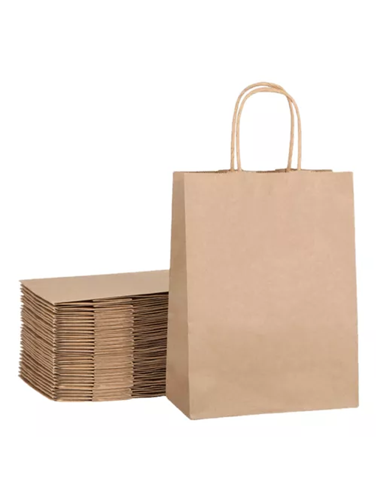 Bolsas Kraft Manilla 30x12x41.5cm x10 unidades 1