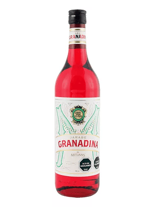 Granadina Mitjans Jarabe 900cc Terremoto Pipeño