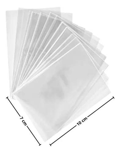 Bolsa Celofán Polipropileno 7x10 cm 100 unidades
