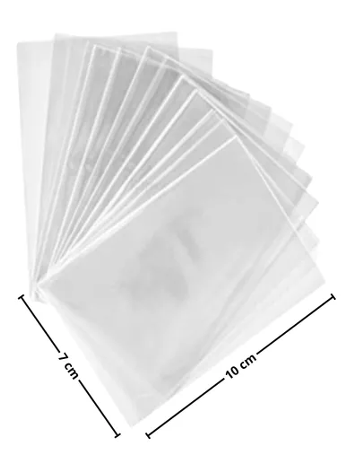 Bolsa Celofán Polipropileno 7x10 cm 100 unidades 1