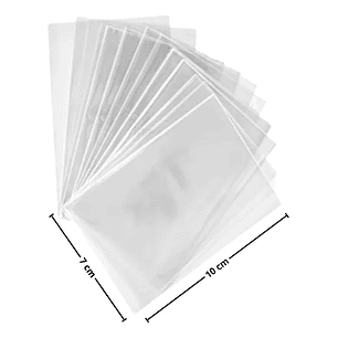 Bolsa Celofán Polipropileno 7x10 cm 100 unidades