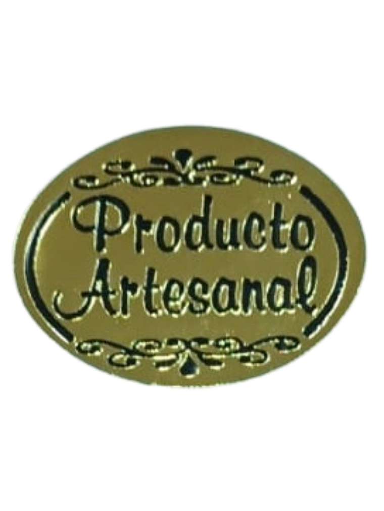 Sticker o Etiqueta Para Alfajor, Cuchuflí o Productos Artesanales Rollo 1000 Unidades Aproximadamente 14