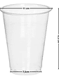 Vaso Plástico Pp Transparente Capacidad 1 Litro X6 Unidades - Miniatura 2