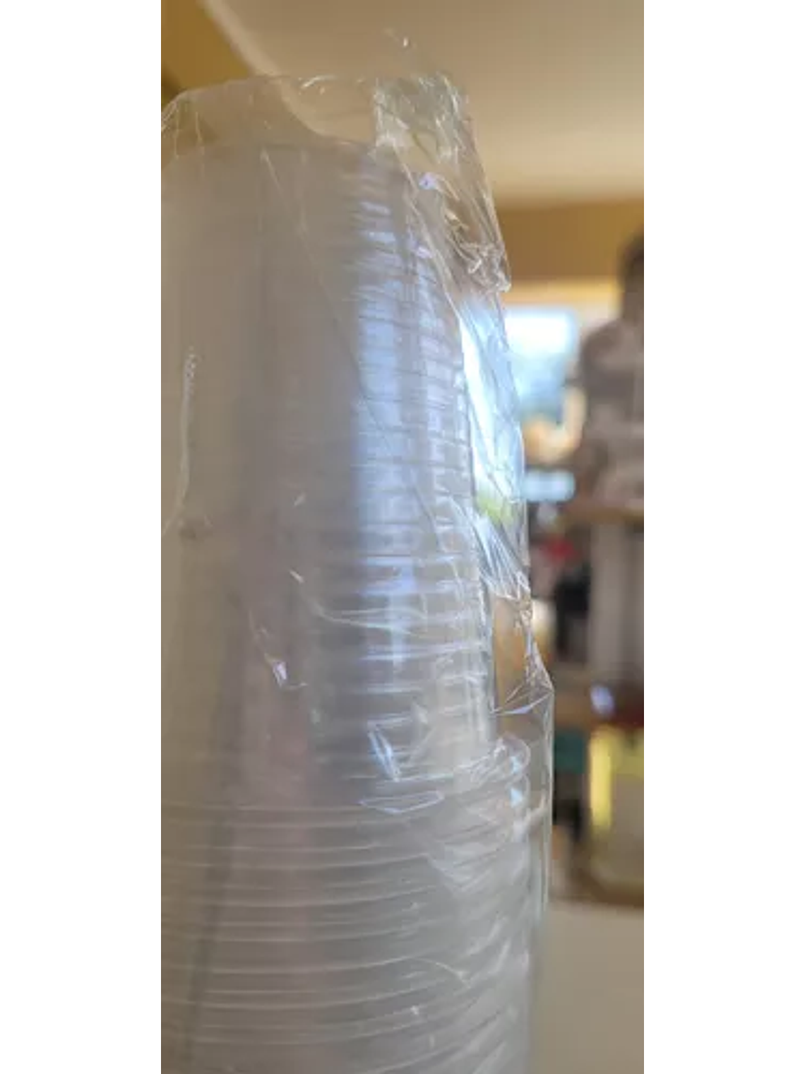 Vaso Plástico Pp Transparente Capacidad 200 Ml X50 Unidades 3