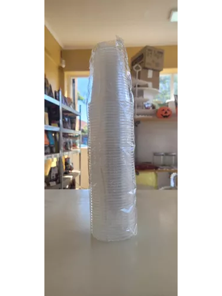 Vaso Plástico Pp Transparente Capacidad 200 Ml X50 Unidades 4