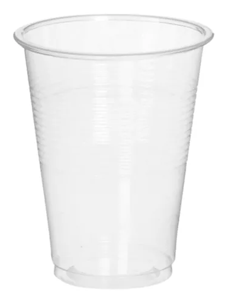 Vaso Plástico Pp Transparente Capacidad 200 Ml X50 Unidades 1