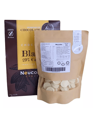 Chocolate Neucober 29% Blanco Alto Cacao 500 Grs