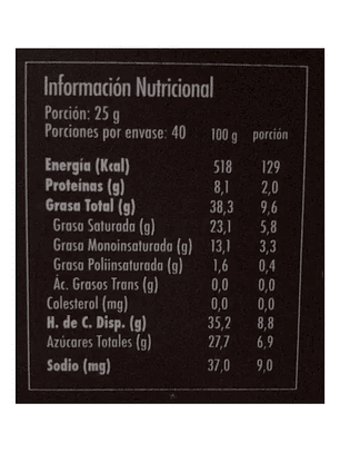 Chocolate Neucober 72% Cacao Amargo 500 Grs