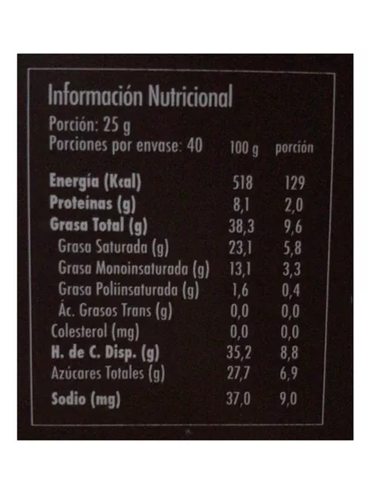 Chocolate Neucober 72% Cacao Amargo 500 Grs 2