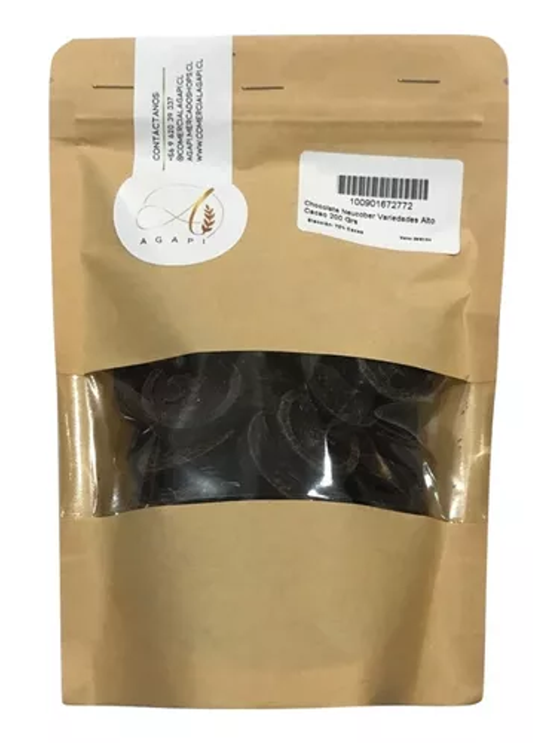 Chocolate Neucober 72% Cacao Amargo 500 Grs 1