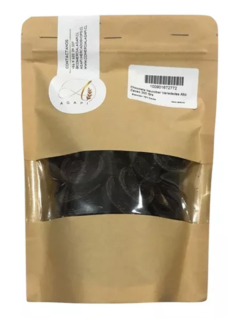 Chocolate Neucober 72% Cacao Amargo 500 Grs 1