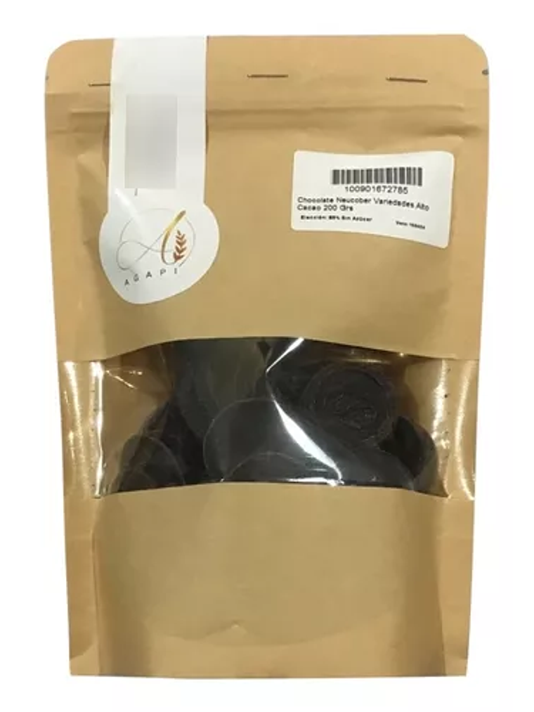 Chocolate Neucober 85% Cacao Amargo Sin Azúcar 500 Grs 1
