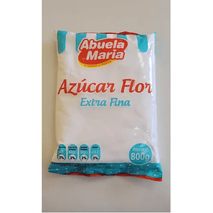 Azúcar Flor Extra Fina Abuela María 800 Grs