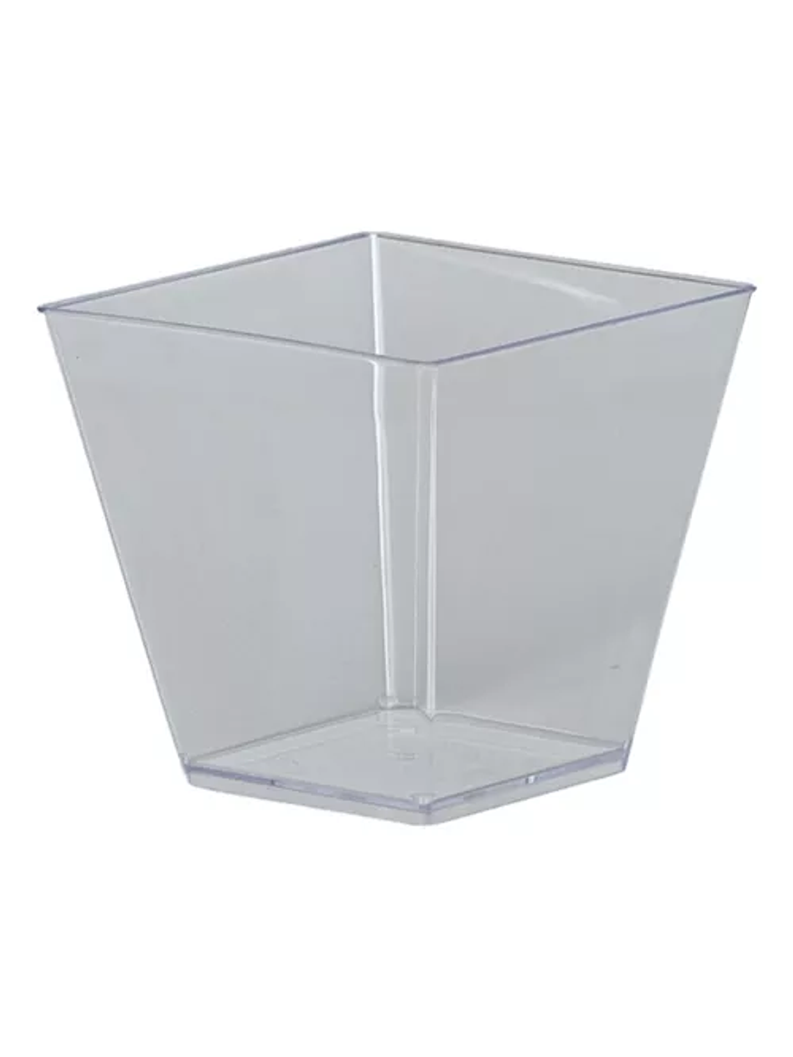 Copa Cuadrada Para Postres 6oz (180 Ml) X 12 Unidades 1