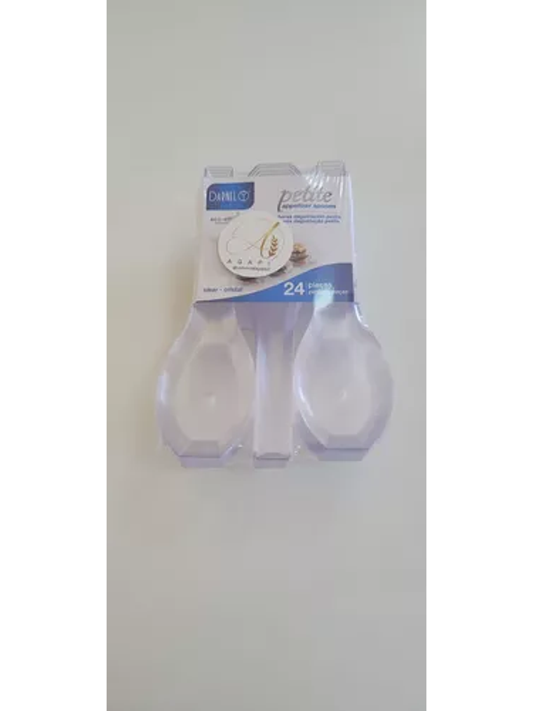 Cucharas de degustación 24 unidades Transparente 2