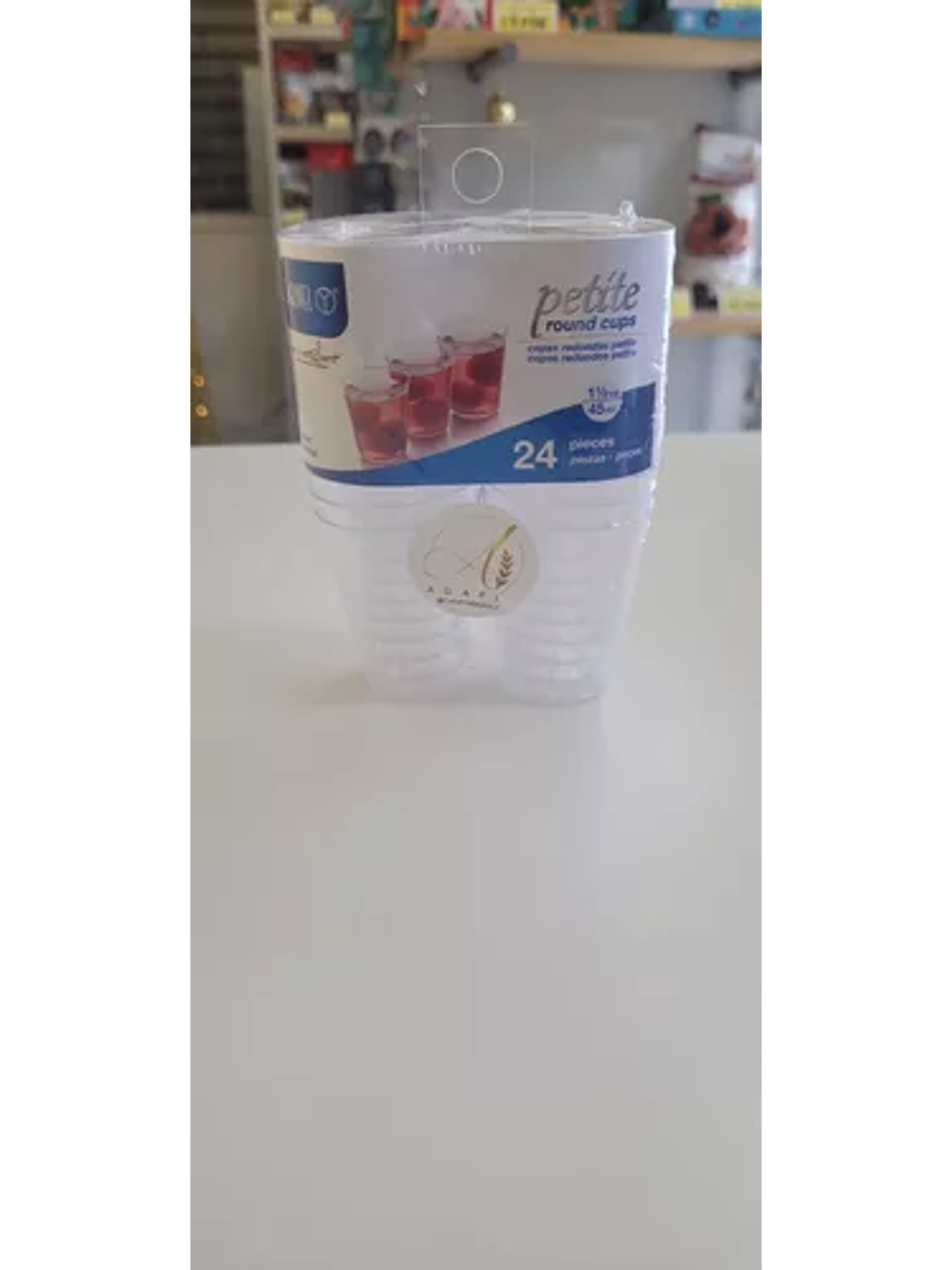 Copa Redonda Para Postres 1,5oz 7gr X24 Unidades 3