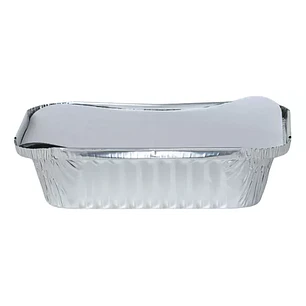 Bandeja De Aluminio C-10 Tapa Termolaminada 500ml 16oz 10un