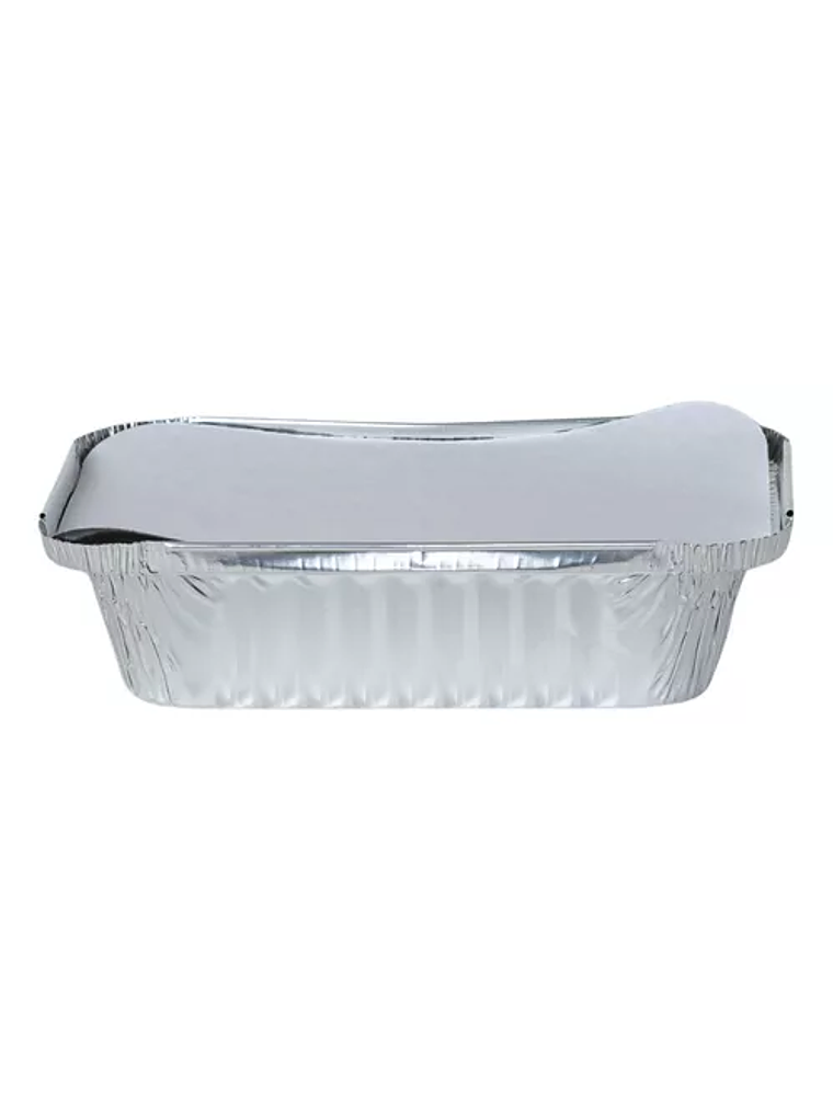 Bandeja De Aluminio C-10 Tapa Termolaminada 500ml 16oz 10un 1