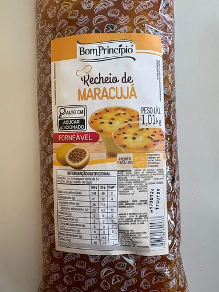 Relleno De Maracuyá Bom Principio 1.01kg 3