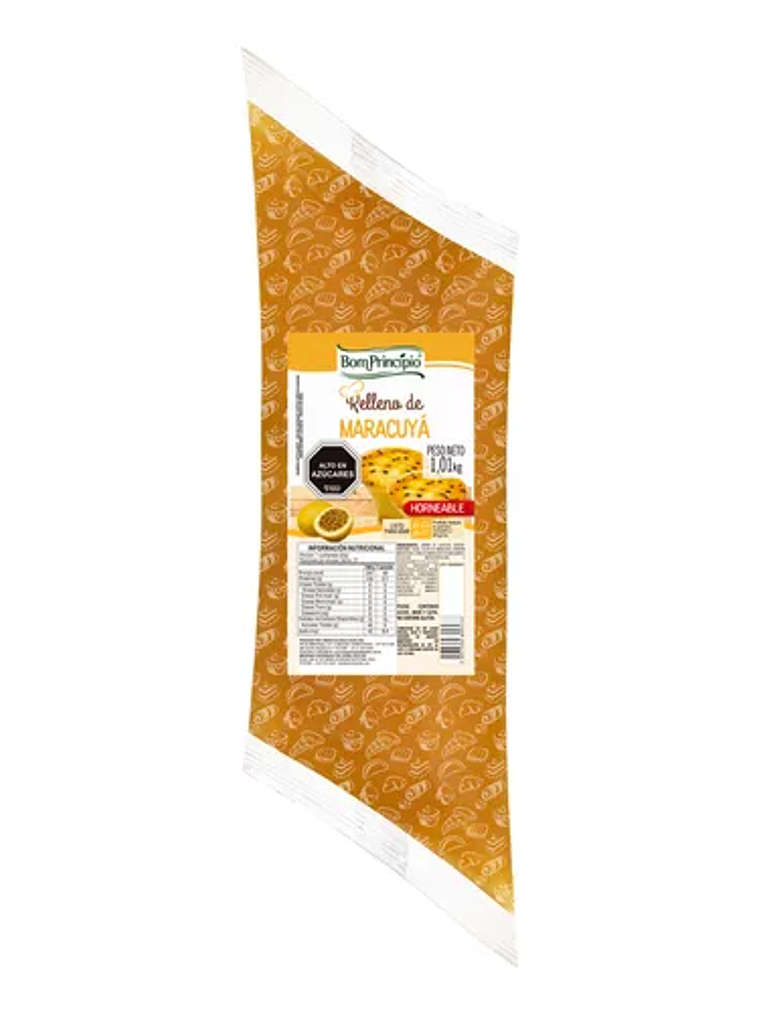 Relleno De Maracuyá Bom Principio 1.01kg 1