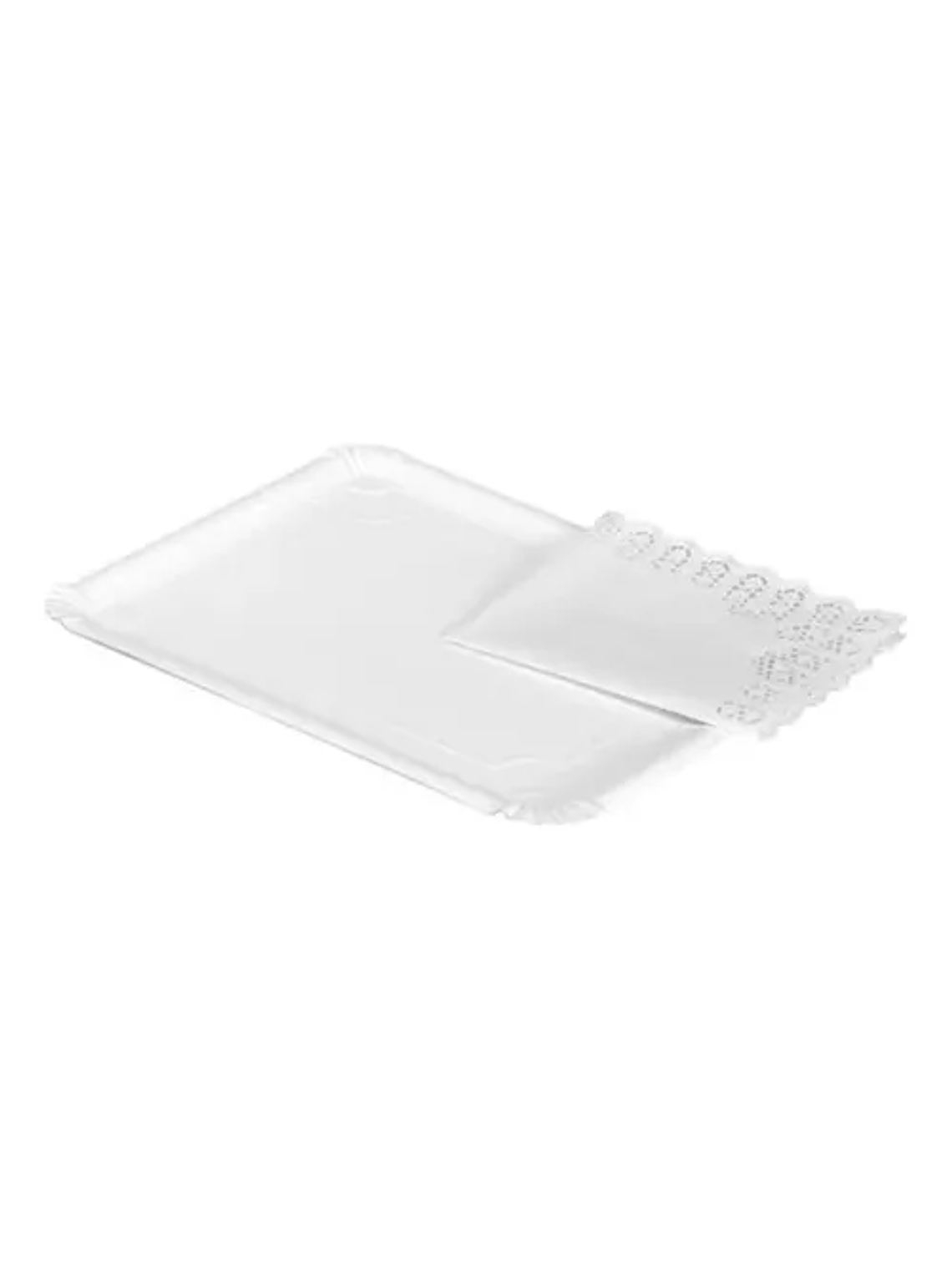 Bandeja Cartón Canape 21x28 Cm Rectangular N°10 X100un 1