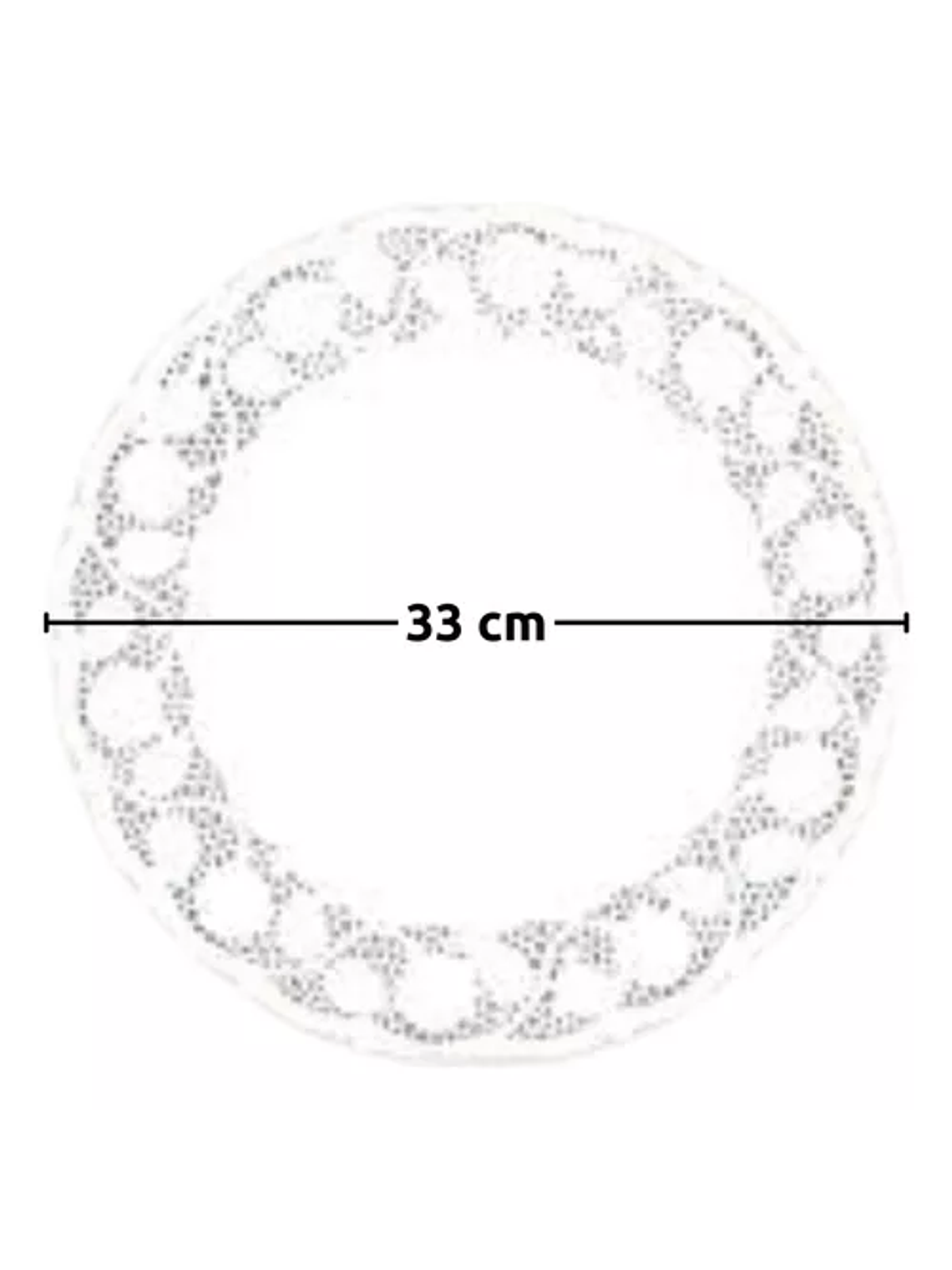 Bandeja N°5 Y Blonda Redonda N°16 10 Unidades (28 Y 33 Cm) 3