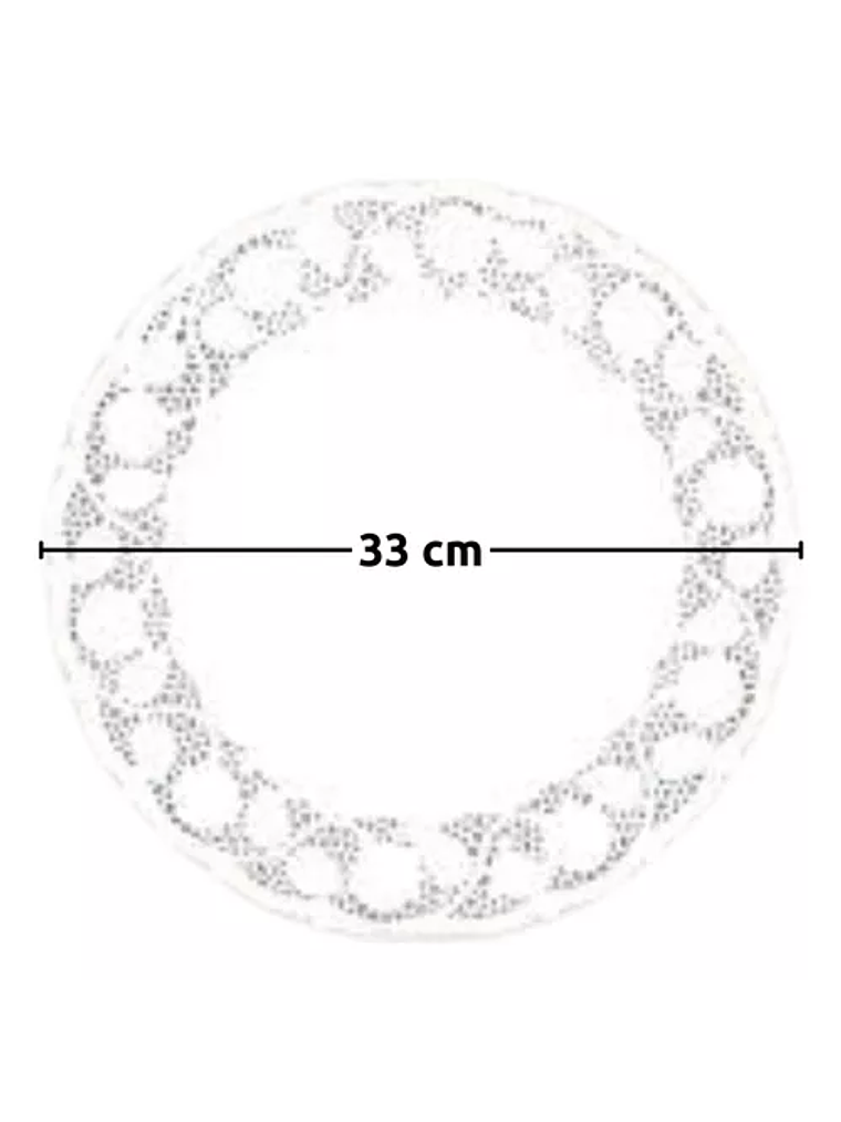 Bandeja N°5 Y Blonda Redonda N°16 10 Unidades (28 Y 33 Cm) 3