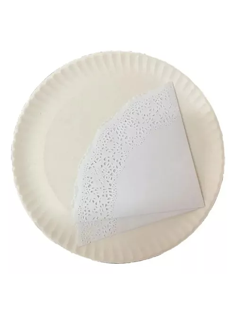 Bandeja N°5 Y Blonda Redonda N°16 10 Unidades (28 Y 33 Cm) 1