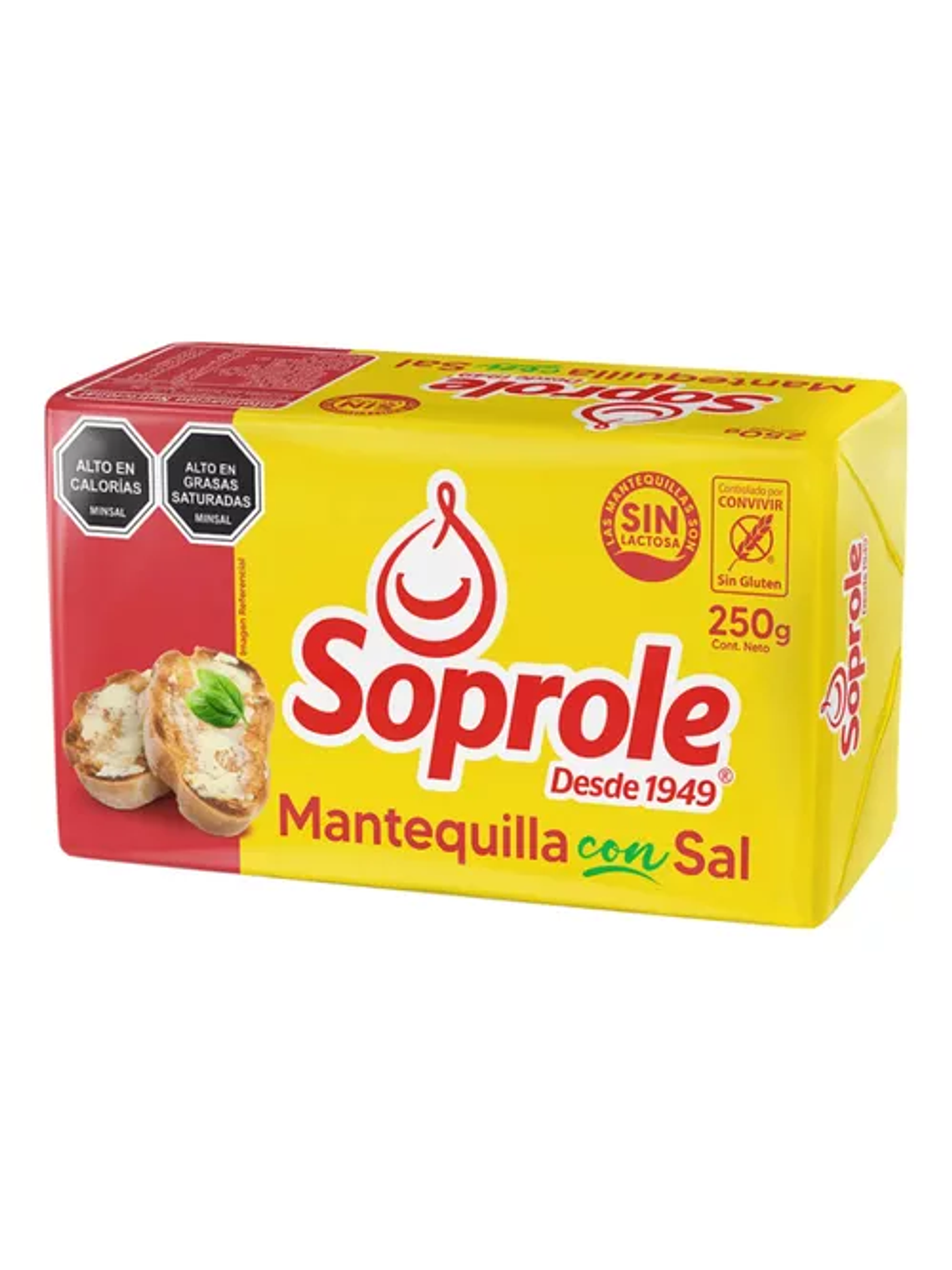 Mantequilla Con Sal Soprole 250 Grs 1