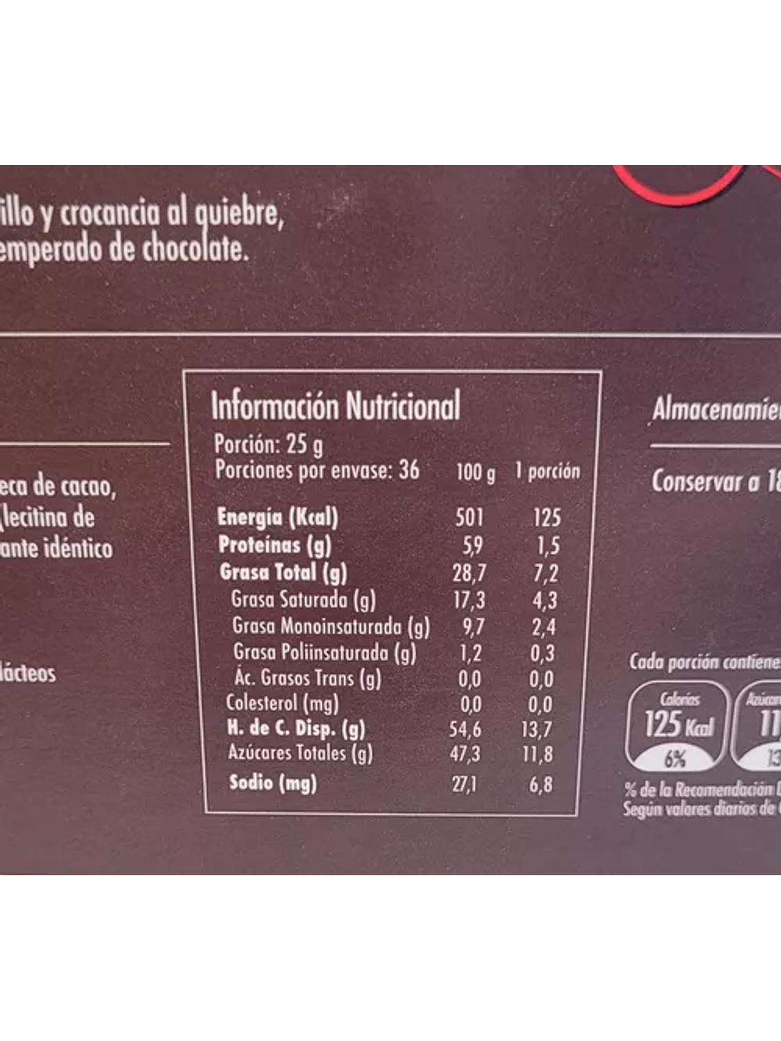 Chocolate Bitter 46% Cacao Neucober 900gr 3
