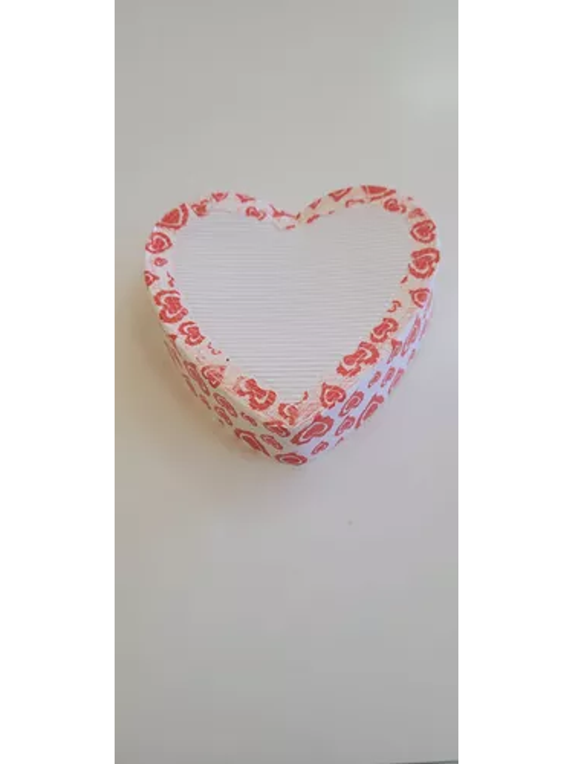 Molde Papel Forma De Corazón 13x13,3x3,5 Cm 10 Unidades 4