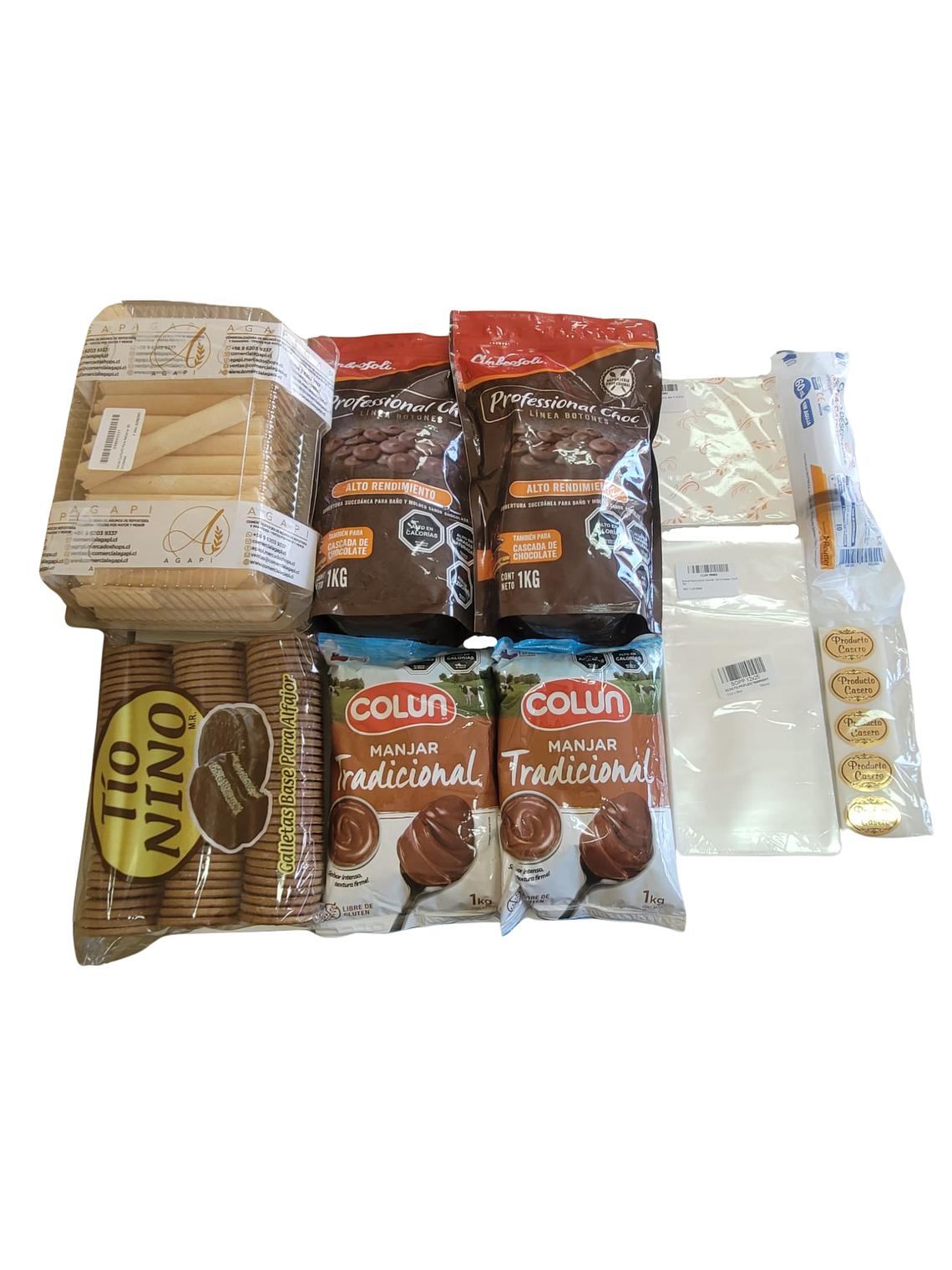 Kit Insumos Alfajor Y Cuchuflís (Imagen Referencial) 1