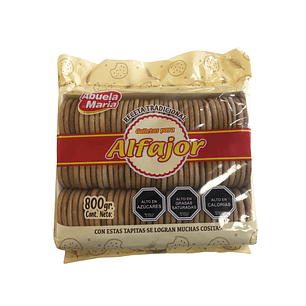 Galleta Para Alfajor Abuela María 750 Grs +100 Uni. Aprox