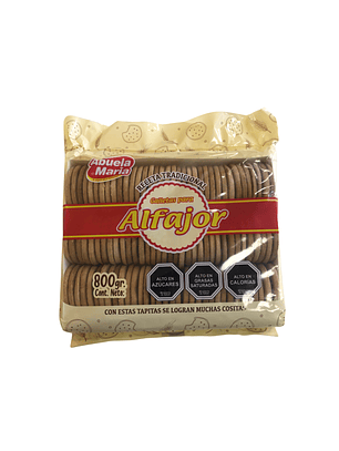 Galleta Para Alfajor Abuela María 750 Grs +100 Uni. Aprox