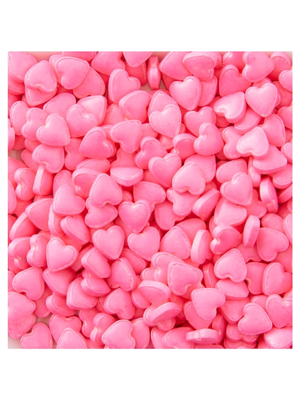 Sprinkles Corazón Grande Rosado 12mm Guttche 100 Grs 1