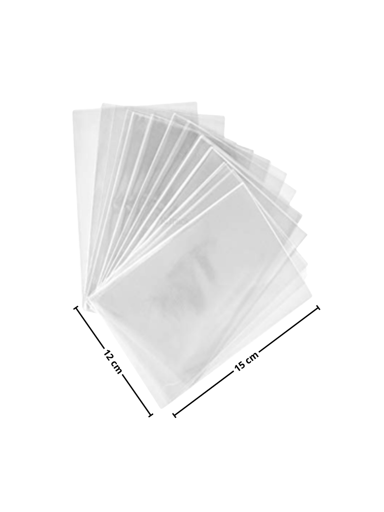 Bolsas Polipropileno celofán 12x15 cm 100 unidades 1