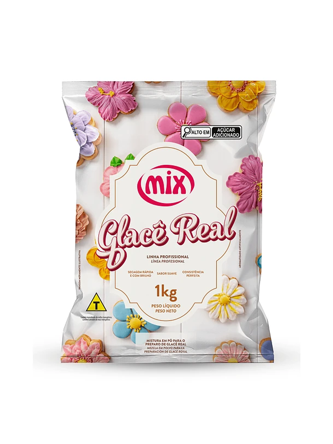 Glaseado Real Mezcla En Polvo Mix 1 kg 1