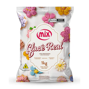Glaseado Real Mezcla En Polvo Mix 1 kg