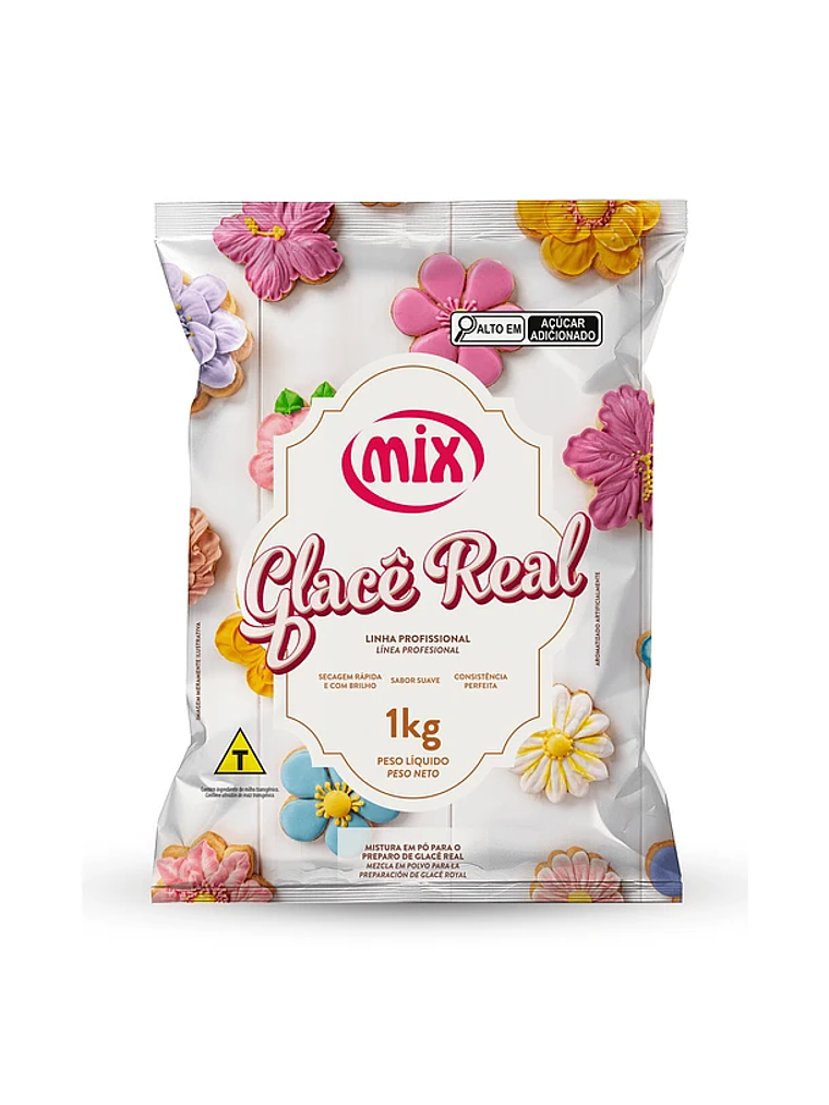 Glaseado Real Mezcla En Polvo Mix 1 kg 1