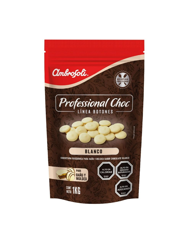 Cobertura De Chocolate Ambrosoli Blanco 1 Kg 1