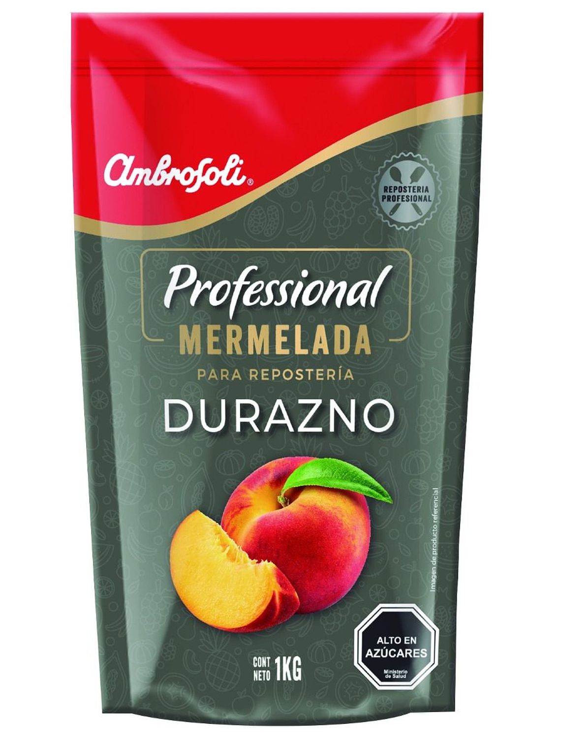 Mermelada Repostera Ambrosoli Durazno 1 Kg 1