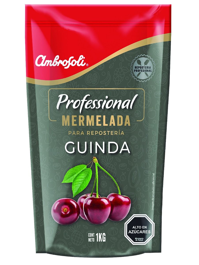 Mermelada Repostera Ambrosoli Guinda 1 Kg 1