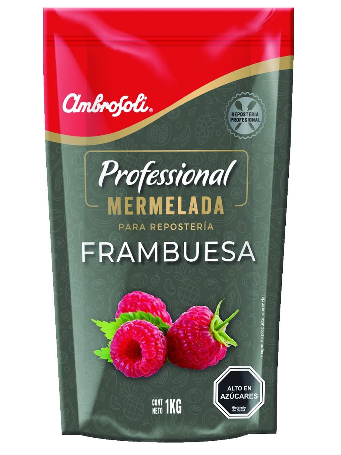 Mermelada Repostera Ambrosoli De Frambuesa 1 Kg 1