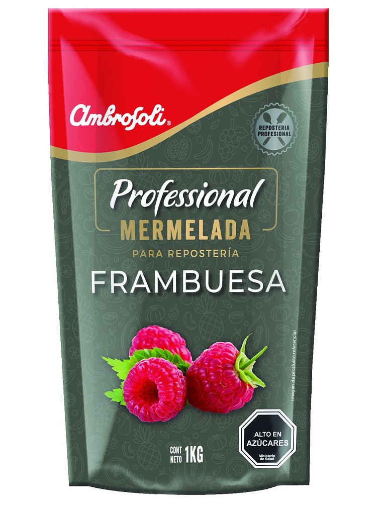Mermelada Repostera Ambrosoli De Frambuesa 1 Kg 1