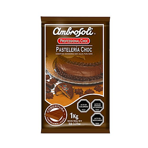 Cobertura De Chocolate Barra Ambrosoli Pasteleria Choc 1 Kg