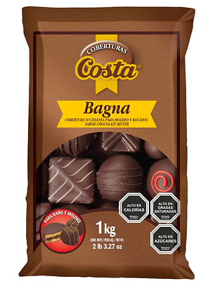 Cobertura De Chocolate Costa Bagna 1 Kg