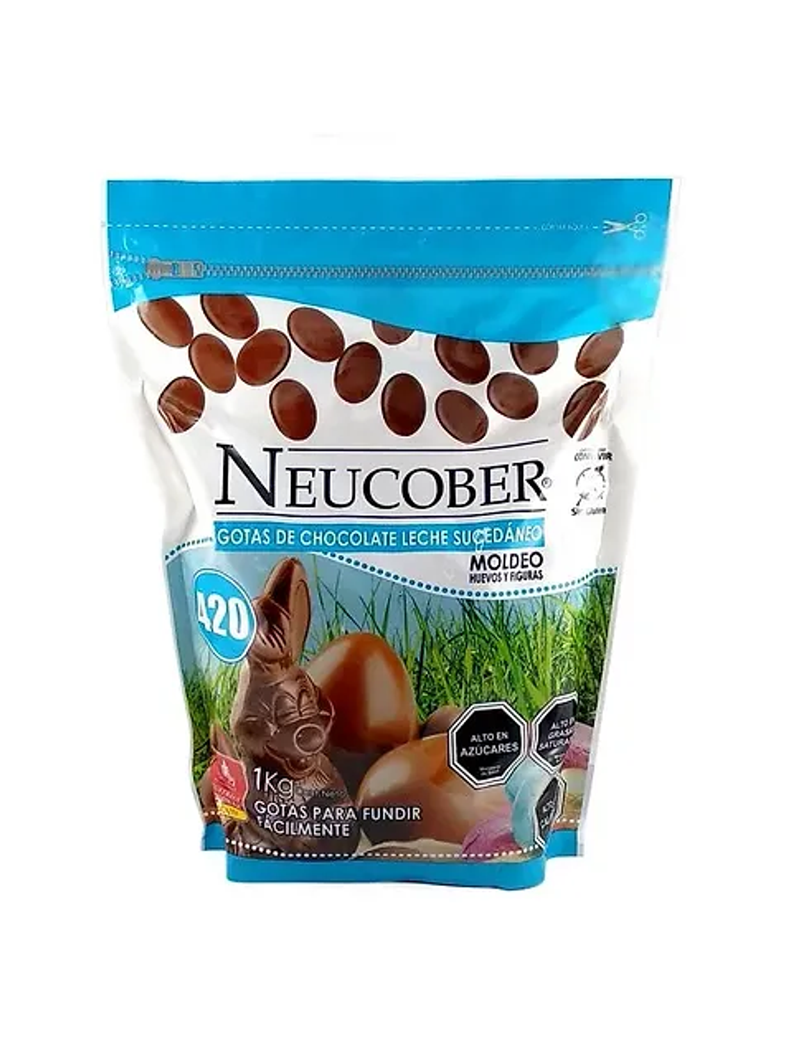 Cobertura Chocolate Neucober Leche 420 1 Kg 1