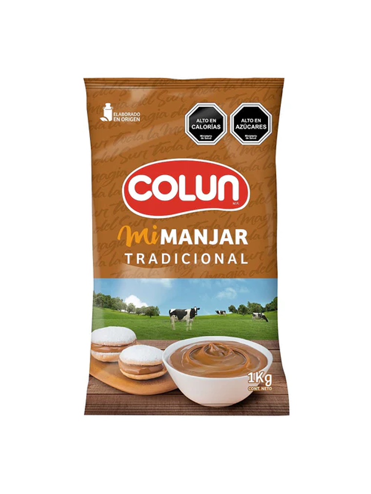 Manjar Tradicional Colun 1 kg 1
